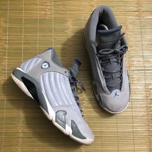 Jordan 14 Wolf Gray Size 10.5
